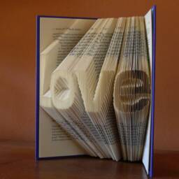 Gifts For The Couple Wedding Love First 1st Anniversary Book Lovers - Decor Gift Him Her - thumbnail 3