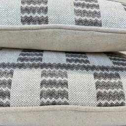 Cushions Made in Fermoie Cove Linen Luxury Designer Decorative Grey Neutral Cushion Pillow Throw Cover - thumbnail 3