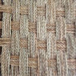 Moroccan Bench With Palm Leaf Cord - thumbnail 3