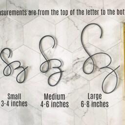 Hello Beautiful - Wire Word Sign Words Bespoke Home Decor Decor Wall Art Bedroom Hanging - thumbnail 2