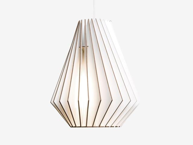 Hektor Wood Lamp, Painted - image 1