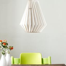 Hektor Wood Lamp, Painted - thumbnail 2