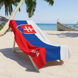 Slovakia Beach Towel