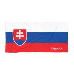 Slovakia Beach Towel - thumbnail 3