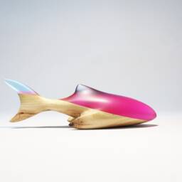 Duo Shark Sculpture - 18 - thumbnail 4
