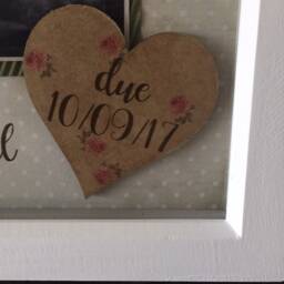 Baby Scan Frame - Pregnancy Keepsake Baby Ultrasound Shower Gift Announcement - thumbnail 2