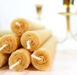 Candle Making Kit - 12 Candles Beeswax Set Waldorf Craft Diy Sheets Ss - thumbnail 3