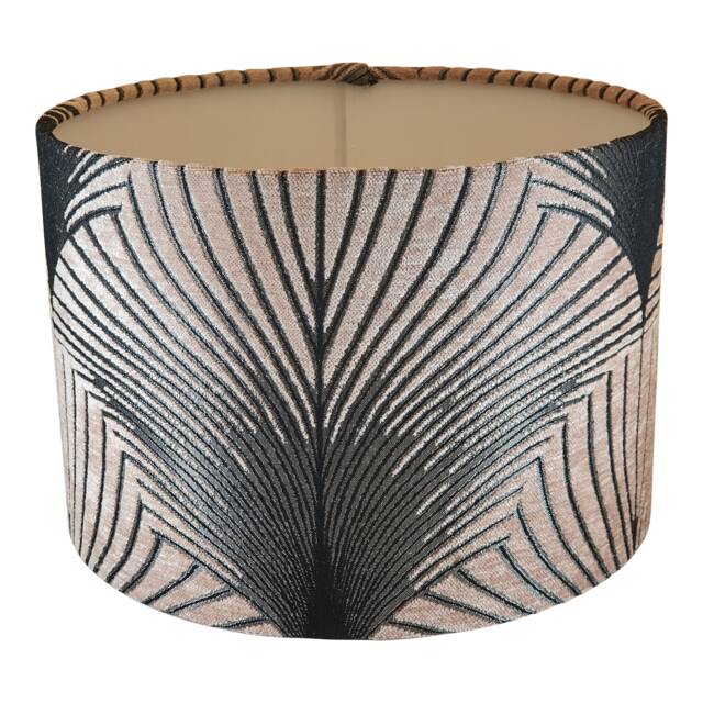New York Art Deco Handmade Lampshade in Pink, Lampshades, Table Ceiling Lamp Shade, Pink Lampshade, Shade - image 1