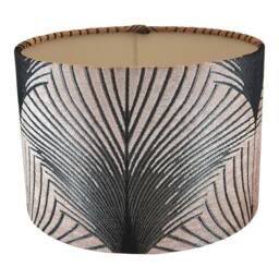 New York Art Deco Handmade Lampshade in Pink, Lampshades, Table Ceiling Lamp Shade, Pink Lampshade, Shade
