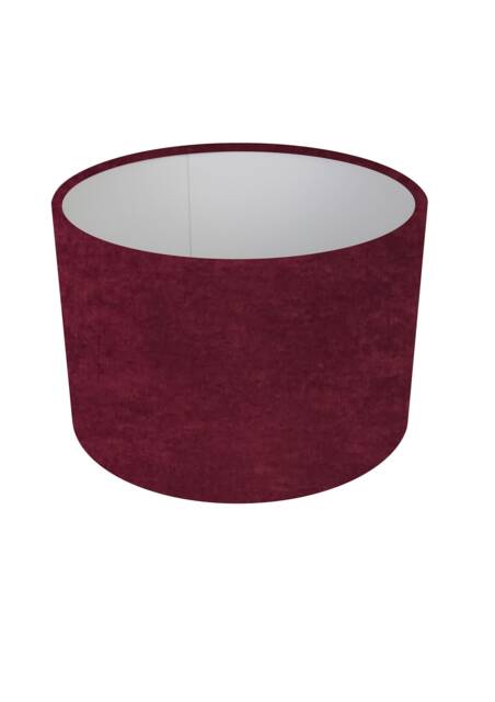 Brushed Recycled Wine Linen Style Drum Lampshade, Handmade Light Shade Colourful, Home Decor - image 1