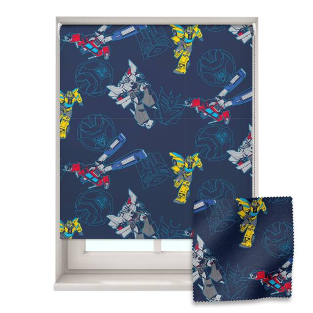 Transformers Roller Blind, Children's Made To Measure, Blackout Blind - image 1