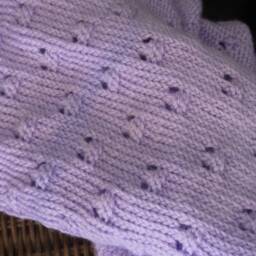 Baby Girl Light Purple Blanket - thumbnail 2