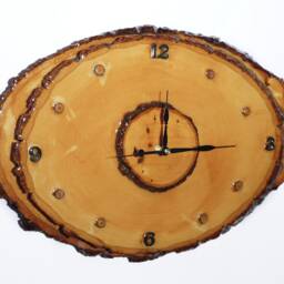 Classic Oak Wood Clock - thumbnail 3