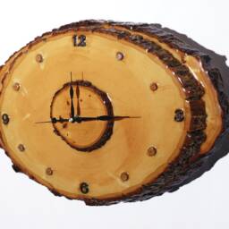 Classic Oak Wood Clock - thumbnail 2