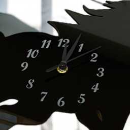 Galloping Horse Shaped Clocks - Custom Colours & Woods, Sizes & Personalised Engraving Option - thumbnail 2