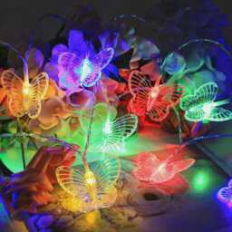 Solar Lotus Flower String Lights Waterproof Led Garden Decor - thumbnail 4