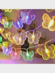 Solar Lotus Flower String Lights Waterproof Led Garden Decor - thumbnail 2