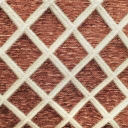 Burnt Orange Gold Floral Pillows in Chenille With Fringe For Sofa Chair Or Couch Inserts Made Usa - thumbnail 2