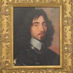Thomas Fairfax Framed Picture, English Civil War , Oleograph - thumbnail 2