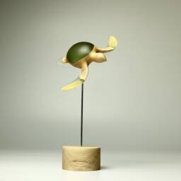 Duo Turtle Sculpture - 12 - thumbnail 2