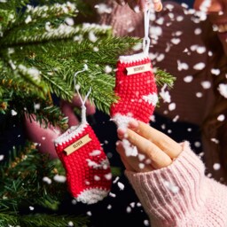 Personalised Christmas Stocking Decoration - thumbnail 4