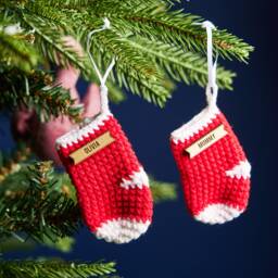 Personalised Christmas Stocking Decoration