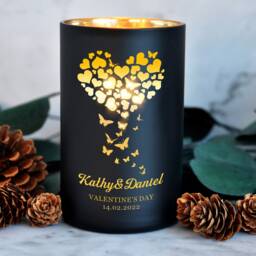 Personalised Scented Candle Coconut Wax Birthday Gifts For Her Custom Gift Anniversary Up To 40 Hours Burn Time - thumbnail 2