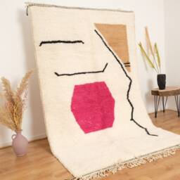 Authentic Moroccan Rug, Handmade Wool Rug - thumbnail 2