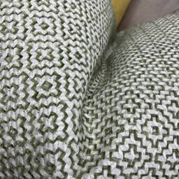 Sanderson Linden - Celadon Green Cushion Cover, Decorative Pillow Geometric Design, Sofa Chair Throw Cover Double Sided - thumbnail 2