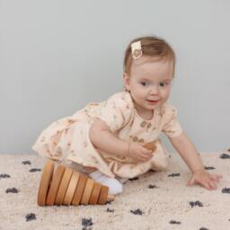 Wooden Pyramid Montessori Toys For 1 2 3 Year Old, Waldorf Educational Birthday Gift Toddler, Baby Boy Girl From Ukraine Shops - thumbnail 4