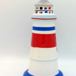Led Ceramic Nautical Lighthouse - thumbnail 3