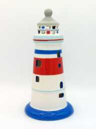 Led Ceramic Nautical Lighthouse