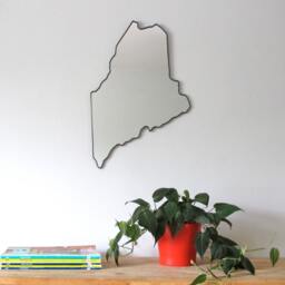 Maine Mirror/Wall State Outline Silhouette Me Art Shape Accent - thumbnail 3