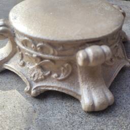 Capital Candleholder - Pick Your Color Candle Riser Pedestal Top Shabby Chic Pillar Holder Fleurdelisjunkie - thumbnail 3