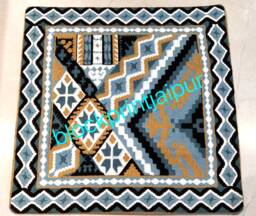 Cotton Embroidered Cushion Covers Pillow Covers, Jaipuri Sujani Covers, Decorative - thumbnail 1