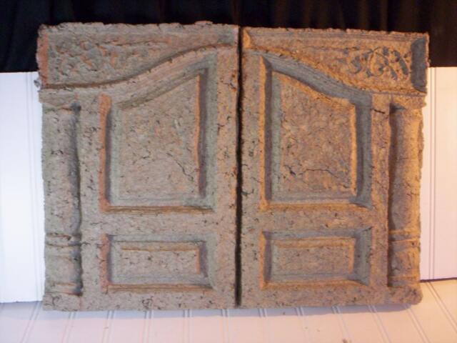 Paper Mache Relief/Relief Wall Art/Wall Sculpture/Unfinished Paper Mache/Altered Art Supplies/Mixed Media Supply/Craft Supplies/Upcycle - image 1