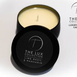 Various Fragrances Scented Candles 240Ml Black Tin Soy Wax Eco Friendly Vegan Gift Set Home Decor Candle Scent Fragrance Melt Xmas UK - thumbnail 4
