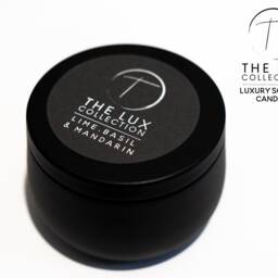 Various Fragrances Scented Candles 240Ml Black Tin Soy Wax Eco Friendly Vegan Gift Set Home Decor Candle Scent Fragrance Melt Xmas UK - thumbnail 3