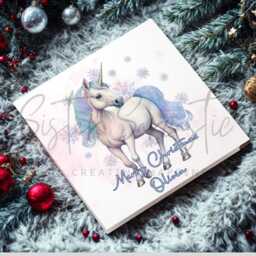 Personalised Kids Christmas Decoration - Granddaughter Gift Custom Bauble For Girls Stocking Filler Eve Box - thumbnail 2