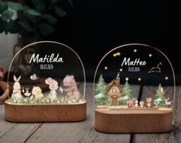 Night Light Baby, Gifts For Babies & Children, Birth, Personalized Night Light, Lamp Birth Gifts, Baptism