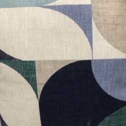 "Clarke & Reno Navy Mineral Cushion Cover 16"" 18"" 20"" 22"" 24" - thumbnail 3