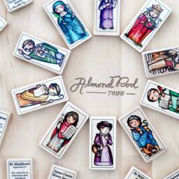 st Mary, Queen Of Heaven Patron Saint Block With Gift Bag // Our Lady, Holy Mother, Blessed Mother Catholic Toys By Almondrod - thumbnail 4