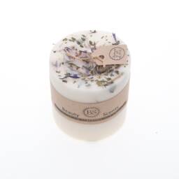 Beauty Scents Medium Scented Soy Wax Candle With Wild Flowers - thumbnail 3