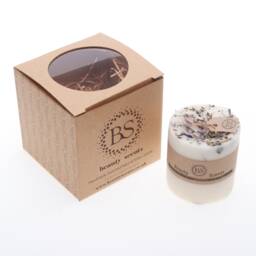 Beauty Scents Medium Scented Soy Wax Candle With Wild Flowers - thumbnail 1