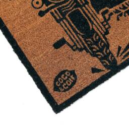 Coco & Coir Natural - Non-Slip Premium Quality Eco-Friendly Indoor Outdoor Entrance Door Mat 45 X 75 cm - Vroom - thumbnail 2