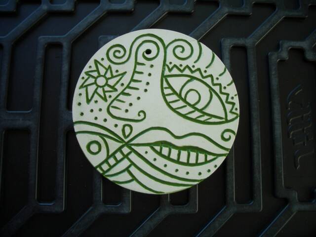 Hopi - Picasso Style Wall Art Ceramic Decor - image 1