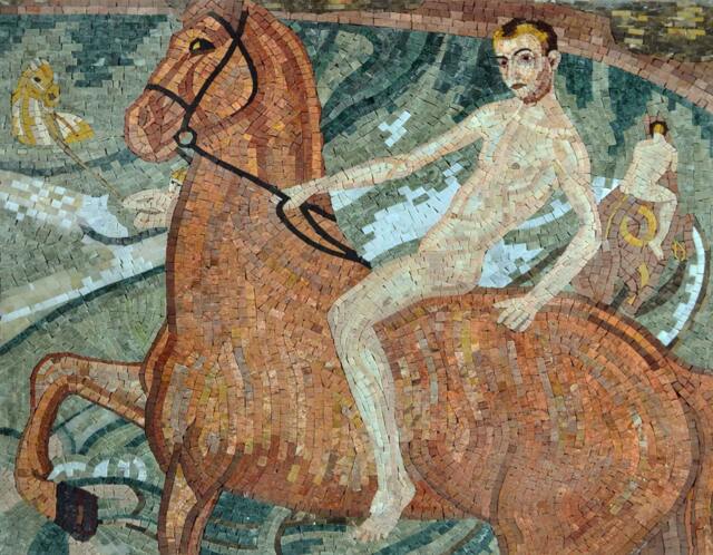 "Kuzma Vodkin ""Bath Of The Red Horse"