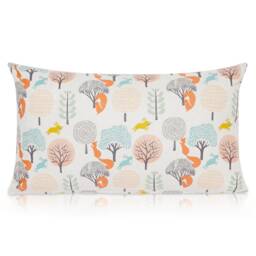 Childrens Forest Scene Hares/Squirrels Orange/Yellow Cushions With Fillers Various Sizes - thumbnail 3