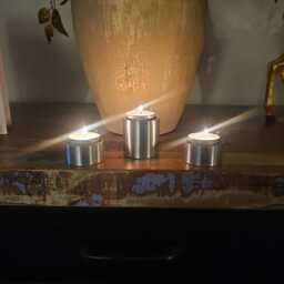 Set Of 3 T Light Holders - thumbnail 4