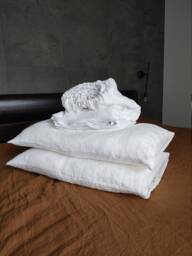 100% Hemp Sheet Set, White, Includes 2 Pillowcases & Sheets